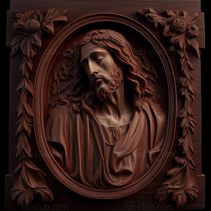 3D model st jesus (STL)